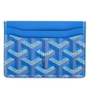 Goyard Blue Card Holder/Authentic